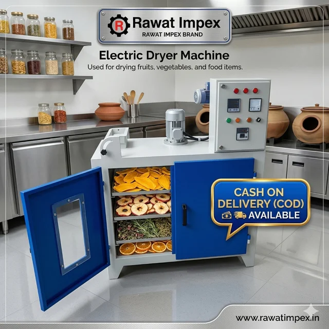 Industrial Electric Tray Dryer Machine | Rawat Impex
