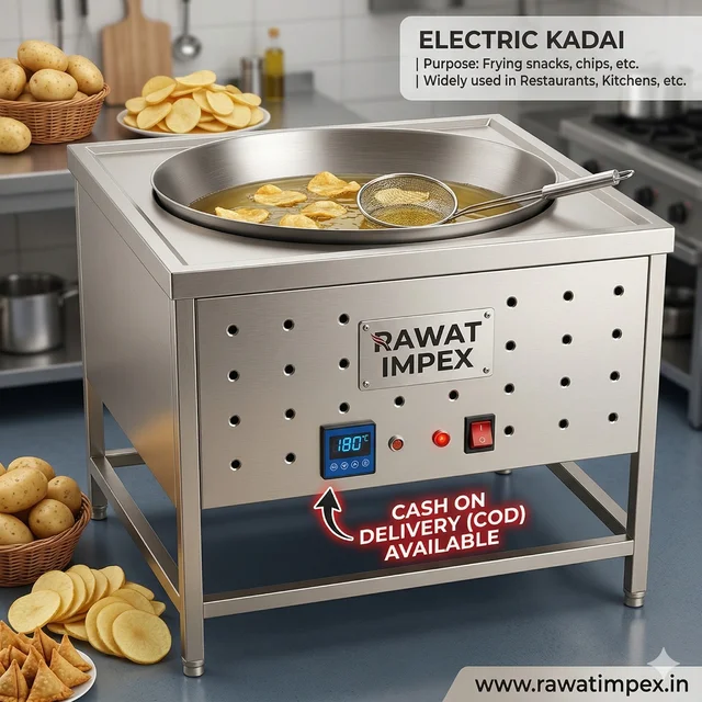 Commercial Electric Kadhai Machine | Rawat Impex