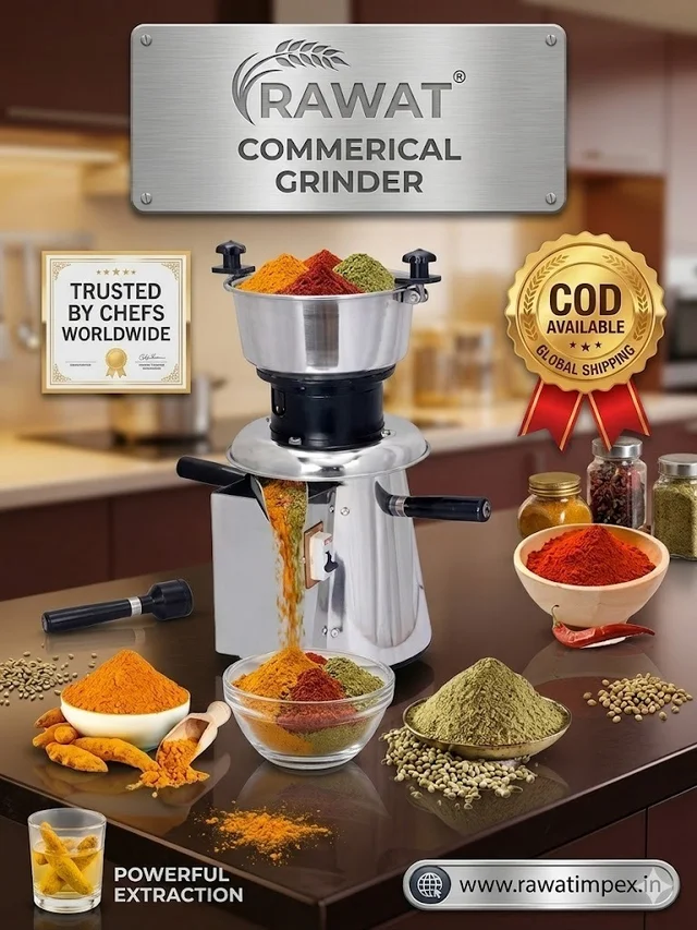 10 LTR Heavy Duty Mixer Grinder Round Model | Rawat Impex