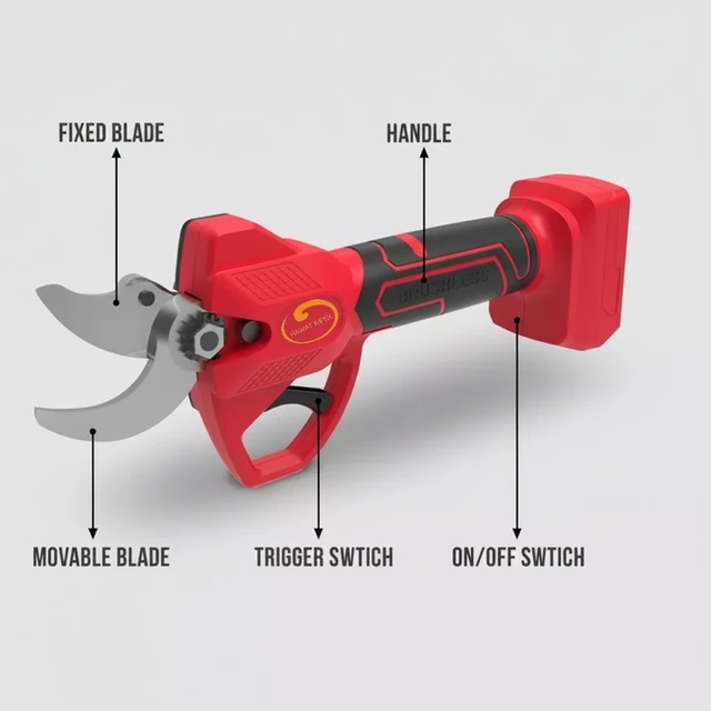 Rawat Brushless Pruning Shear