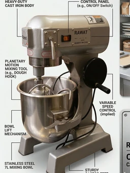 Commercial Planetary Mixer Machine | Rawat Impex