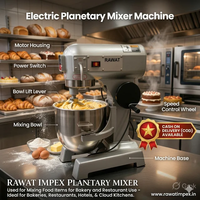Commercial Planetary Mixer Machine | Rawat Impex