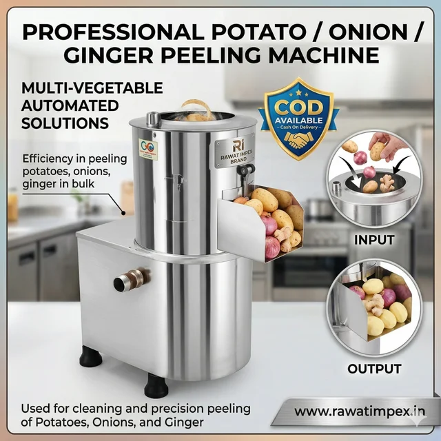 Potato Peeler Machine - 07 Kg
