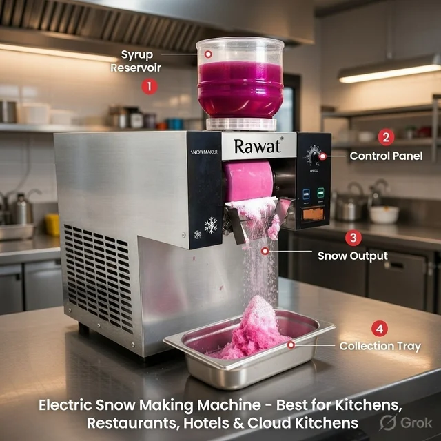 Commercial Snowflake Bingsu Ice Machine | Rawat Impex