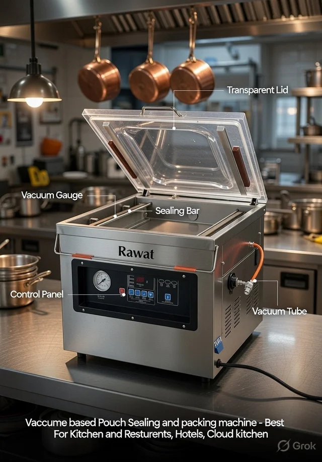 Table Top Vacuum Packaging Machine | Rawat Impex