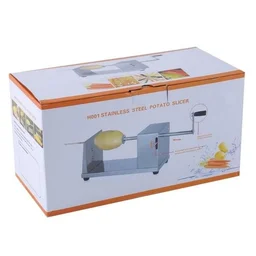 Manual Stainless Steel Tornado Potato Machine | Rawat Impex