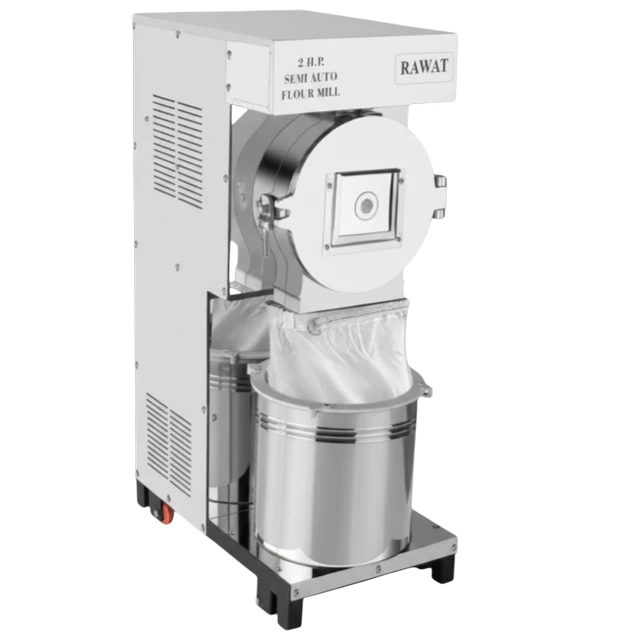 Rawat Heavy Duty Chakki Aata Mill With Spice And grains Grinding 2 HP