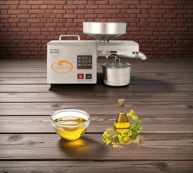 Multi Oil Seeds Expeller Machine With Temperature Control