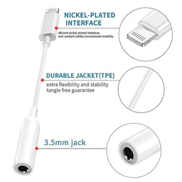 3.5 mm Headphone Jack Adapter Connector Only Supported Music Control Audio Adapter for Phone Xs