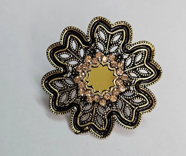 Adjustable Pearl Ring