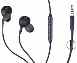AKG Wired In Ear Earphones with mic Black
