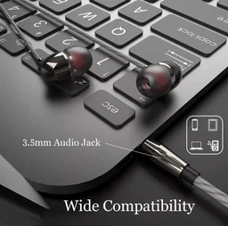 Earphone for Philips Universal Wired Earphones with 3.5mm Jack