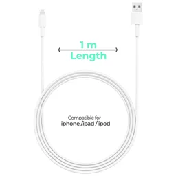 Fast iPhone Charging Cable & Data Sync USB Cable Compatible for iPhone 6/6S/7/7+/8/8+/10/11, iPad Air/Mini, iPod and iOS Devices