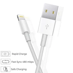 Fast iPhone Charging Cable & Data Sync USB Cable Compatible for iPhone 6/6S/7/7+/8/8+/10/11, iPad Air/Mini, iPod and iOS Devices