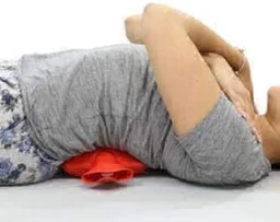 Hot Water Rubber Bottle bag for Pain Relief Therapy (Pack of 1) Multicolor