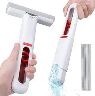 Mini Mop for Kitchen with Portable Mini Mop Self Strong Absorbent Magic Wiper for Kitchen Small Sponge Mop Self Squeezing Wet & Dry Use for Bathroom Wall Glass Car Table Home Sink