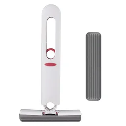 Mini Mop for Kitchen with Portable Mini Mop Self Strong Absorbent Magic Wiper for Kitchen Small Sponge Mop Self Squeezing Wet & Dry Use for Bathroom Wall Glass Car Table Home Sink