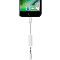 Sounce 3.5 mm Headphone Jack Adapter Connector Only Supported Music Control Audio Adapter for iPhone