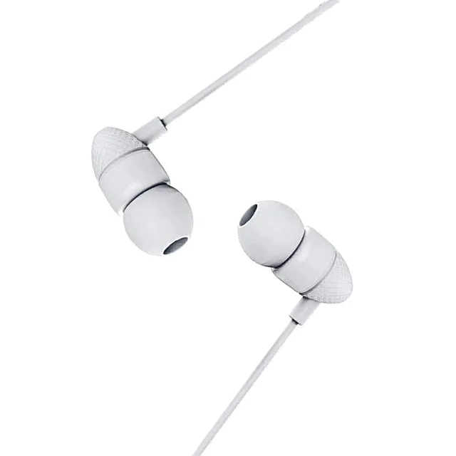 Universal Wired Earphones with 3.5mm Jack - White