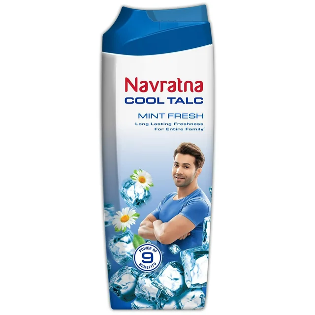 Navratna cool talc Mint Fresh