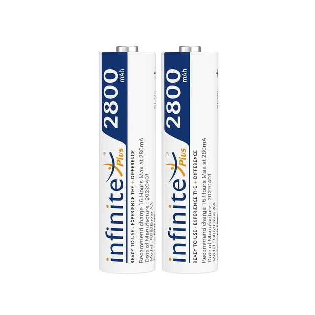 ENVIE 2800 MAH RECHARGEABLE BATTERY PACK OF 2