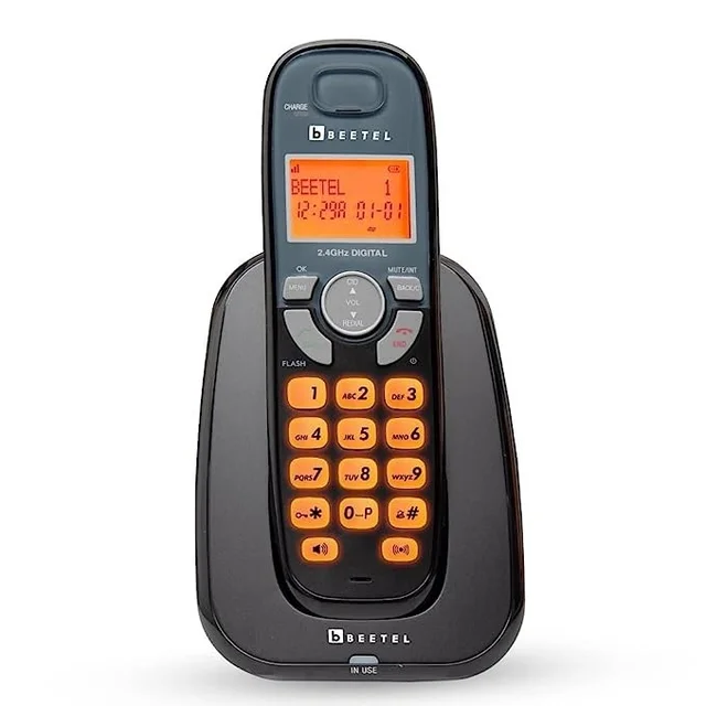BEETLE X-70 BLACK CORDLESS PHONE