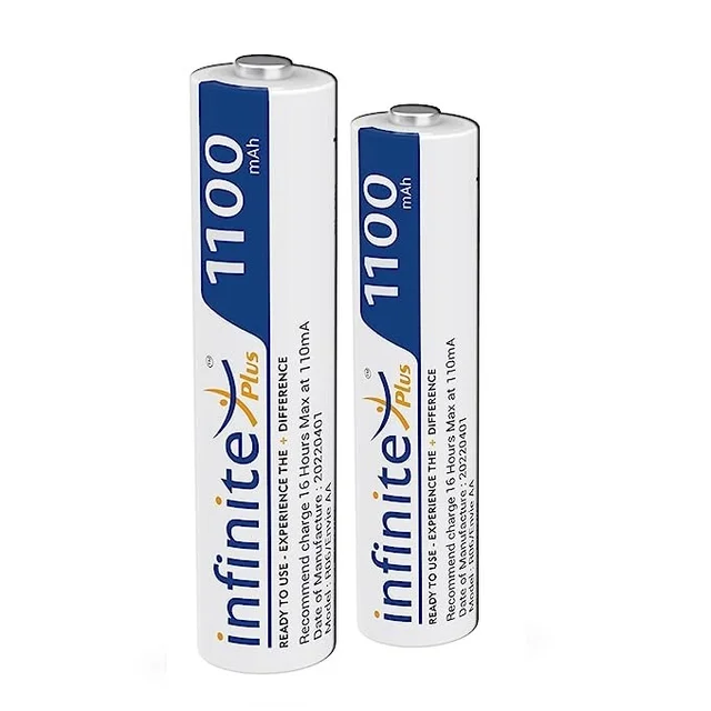 ENVIE AAA 1100  MAH RECHARGEABLE BATTERY PACK OF 2