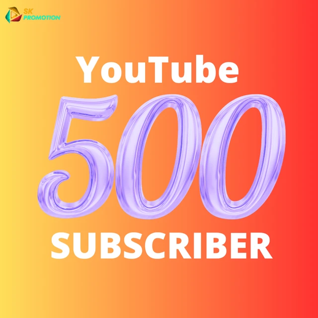 500 YouTube Subscribers