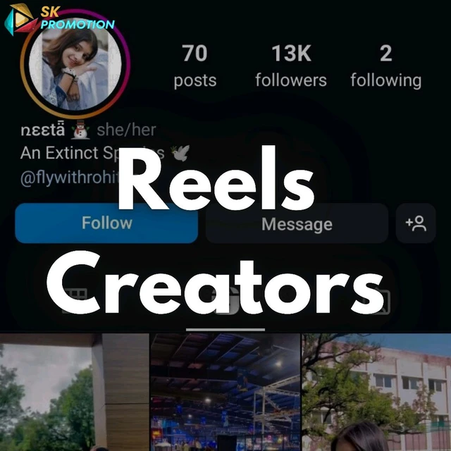 Reels Creators - 250 Creators