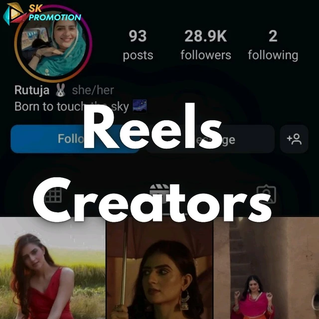 Reels Creators - 500 Creators