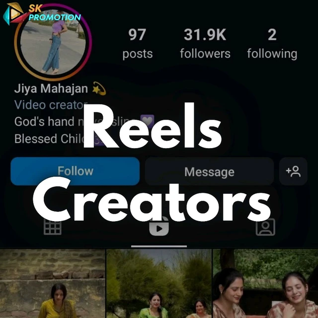 Reels Creators - 500 Creators