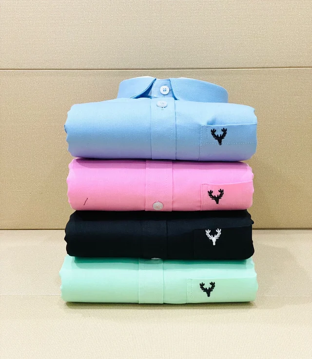 Allen Solly Plain 4 Shirt Combo - 26x24x4, L 40