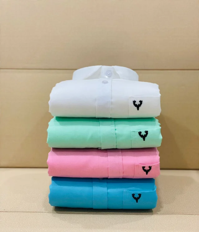 Allen Solly Plain 4 Shirt Combo - 26x24x4, L 40