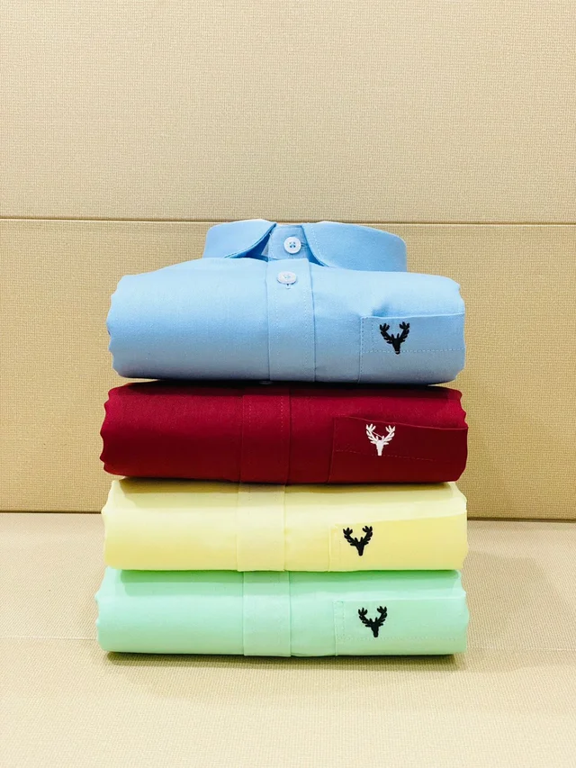 Allen Solly 4 Shirt Combo - 26x24x4, M 38