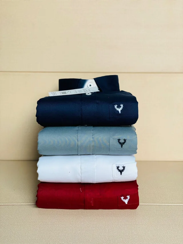Allen Solly 4 Shirt Combo - 26x24x4, M 38