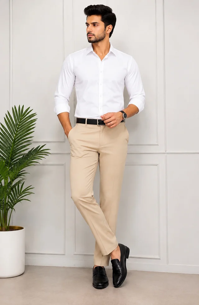 Premium Pant & Shirt Combo - L, 36