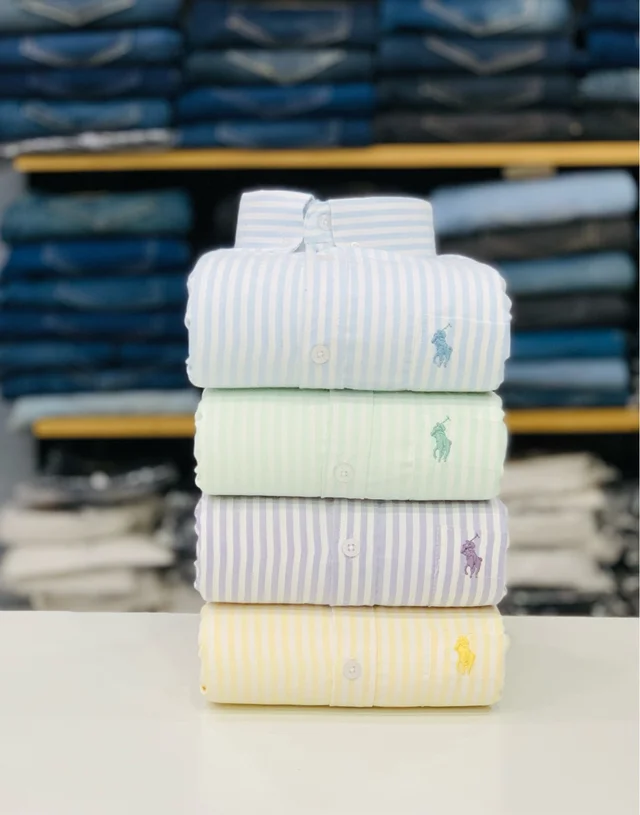 RL Polo Premium Lining Shirt (Pack of 4pc) - L