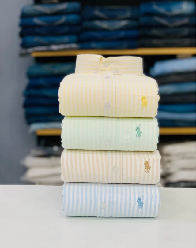 RL Polo Premium Lining Shirt (Pack of 4pc) - M