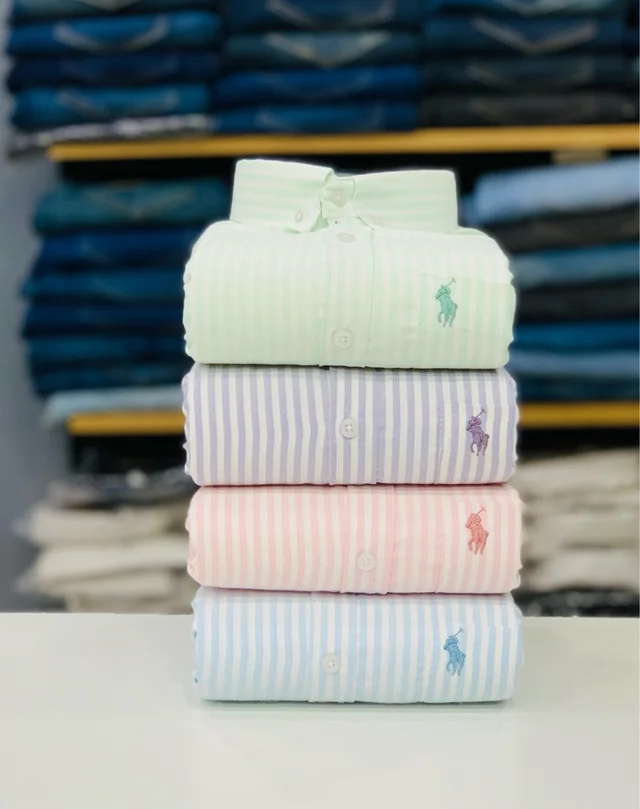 RL Polo Premium Lining Shirt (Pack of 4pc) - M