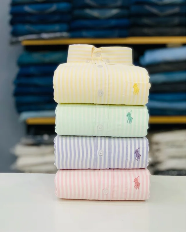 RL Polo Premium Lining Shirt (Pack of 4 Shirt) - M