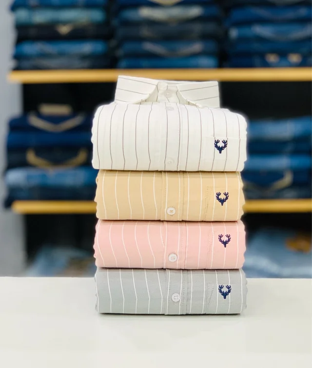 Allen Solly Premium Lining Shirts (Pack of 4 Shirts) - L