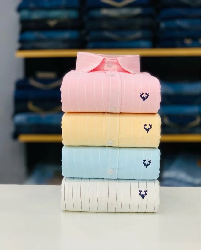 Allen Solly Premium Lining Shirts (Pack of 4 Shirts) - M