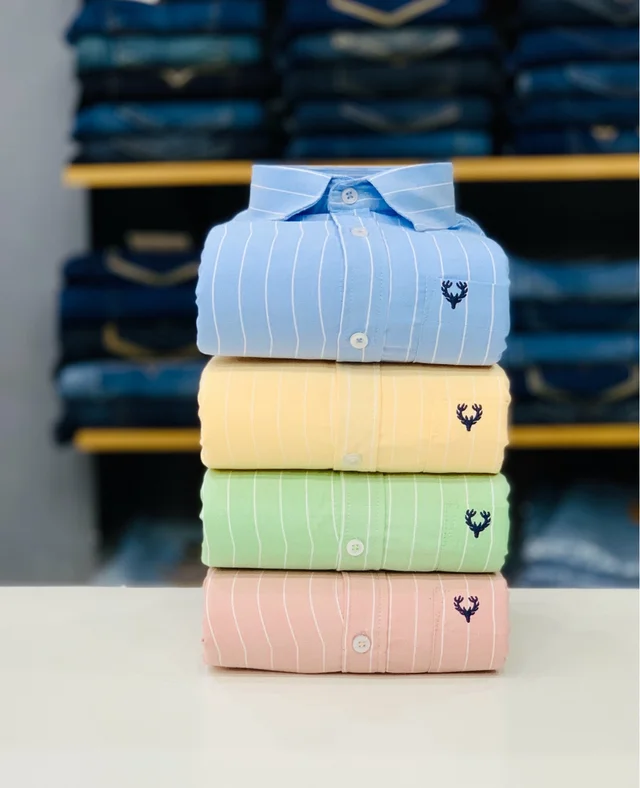 Allen Solly Premium Lining Shirts (Pack of 4 Shirts) - L