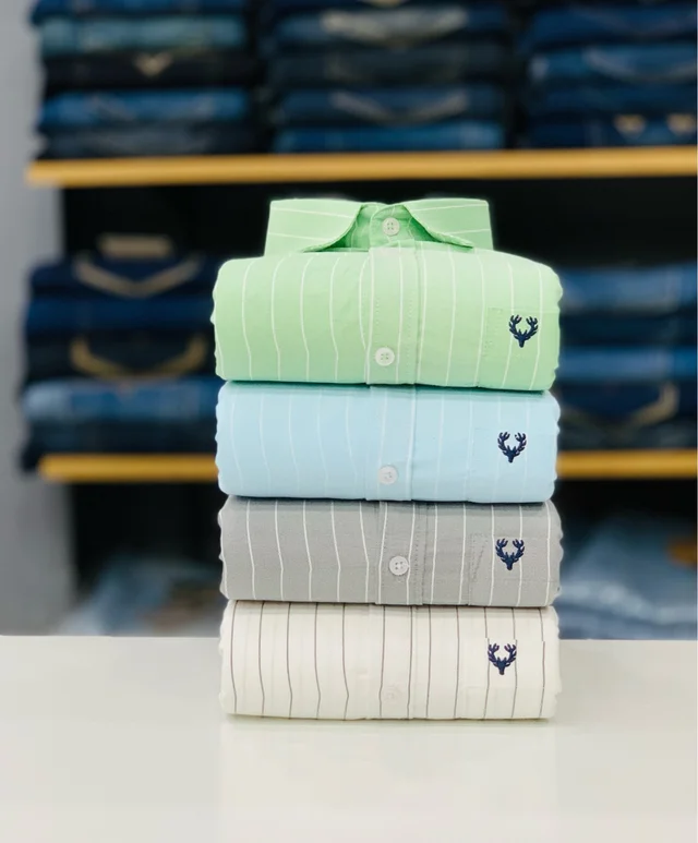Allen Solly Premium Lining Shirts (Pack of 4 Shirts) - L