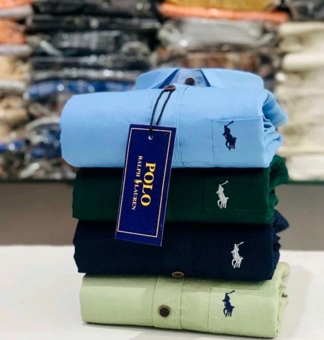 RL Polo Plain Shirt (Pack of 4 Shirt) - XXL