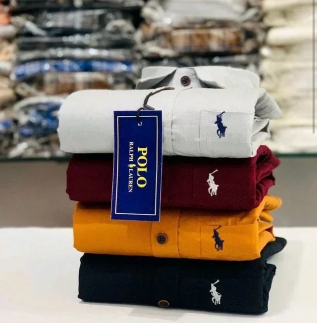 RL Polo Plain Shirt (Pack of 4 Shirt) - XL