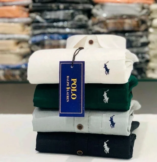 RL Polo Plain Shirt (Pack of 4 Shirt) - XL