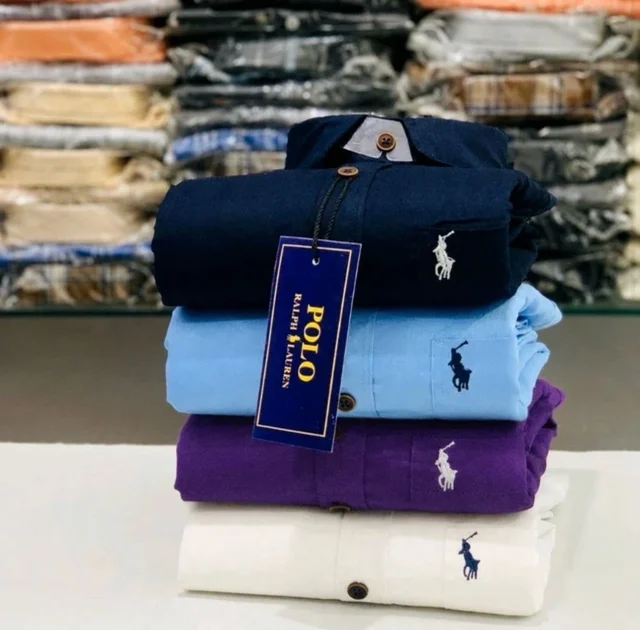 RL Polo Plain Shirt (Pack of 4 Shirt) - XL