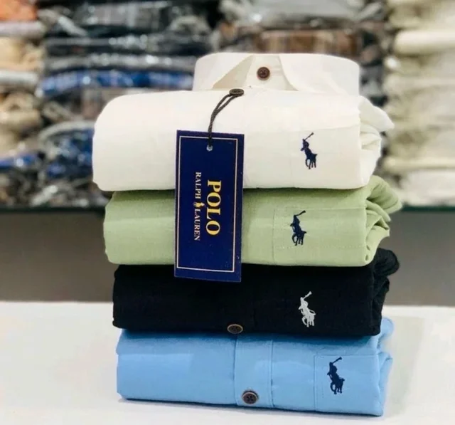 RL Polo Plain Shirt (Pack of 4 Shirt) - XL