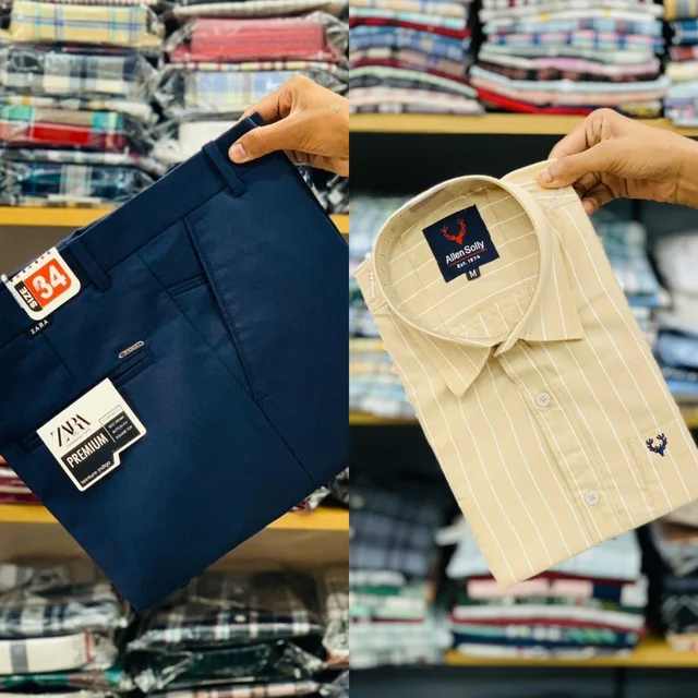 Branded Pant Shirt Combo Premium Quality - XL, 30